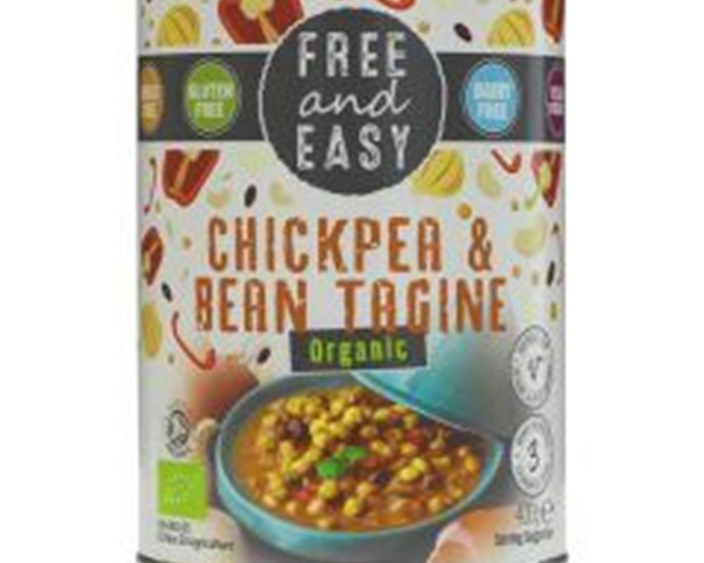 Free & Easy Chickpea & Bean Tagine