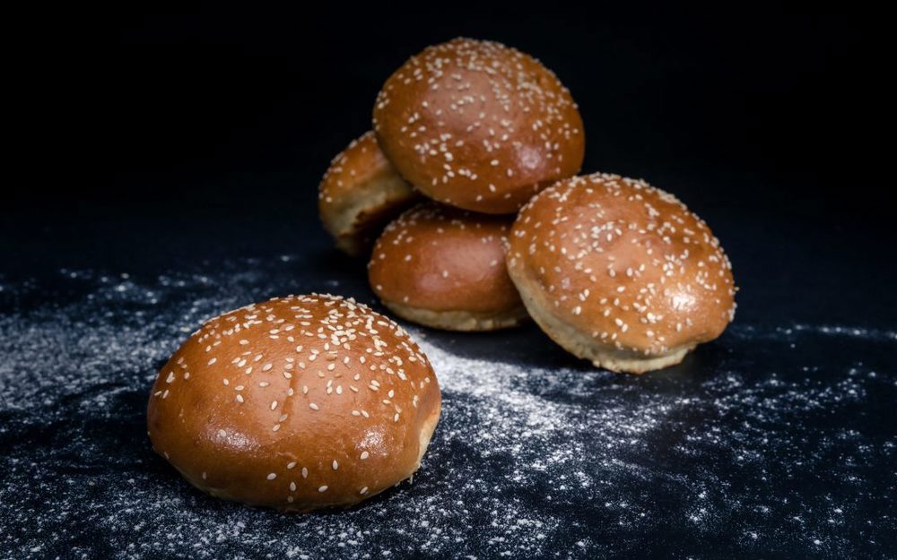 Bread: Bun - Milk - White Sesame - BB