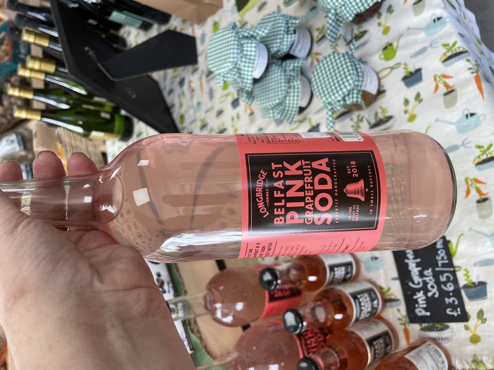 Pink Grapefruit Soda 750ml