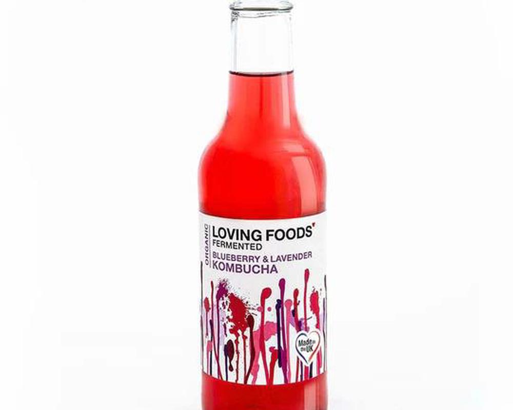 Organic Kombucha - Blueberry & Lavender