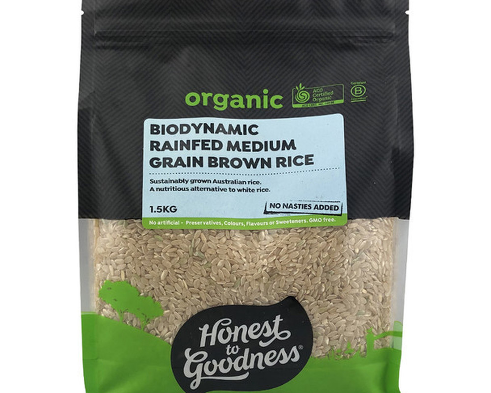 Rice - Brown - Rainfed - Biodynamic - HG