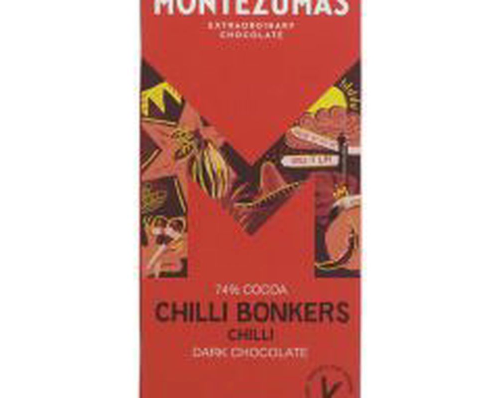 Montezuma Dark Chocolate Bar - Chilli Bonkers