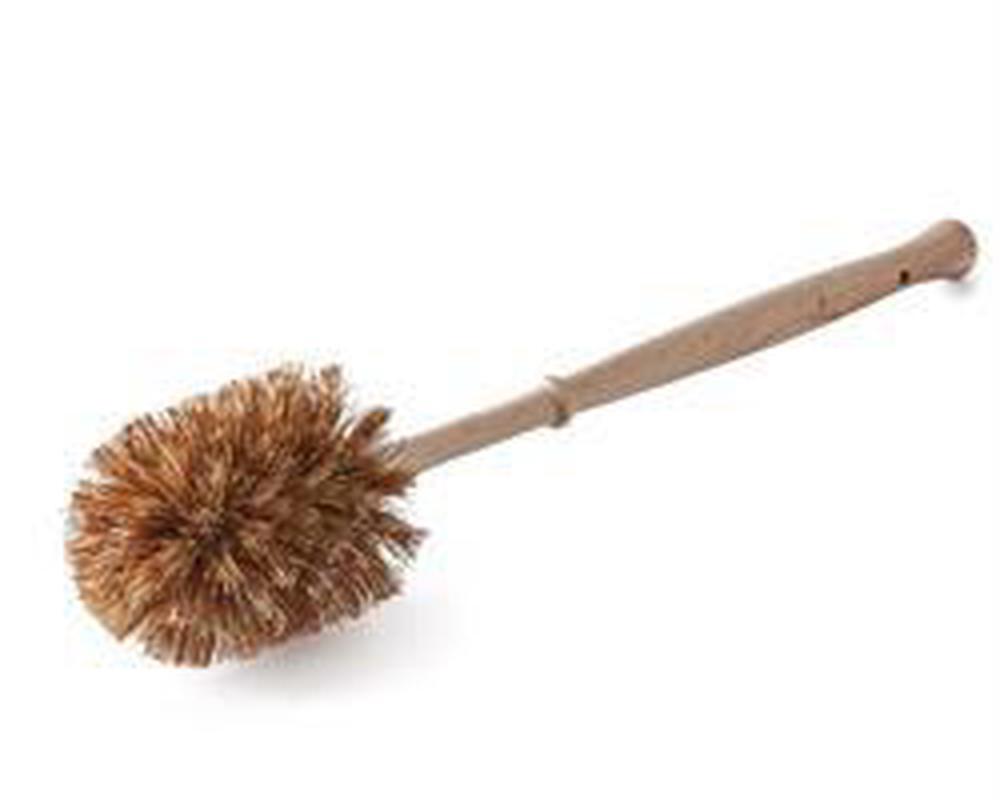 Plastic Free Toilet Brush With Plant-Based Bristles