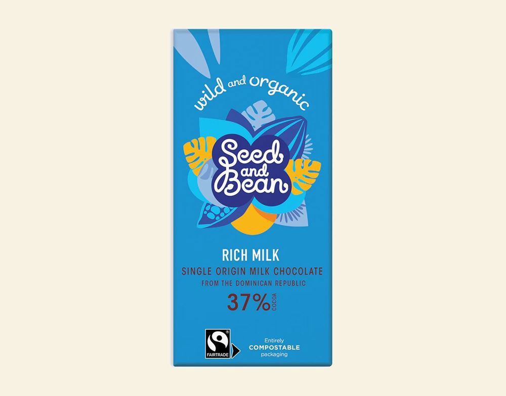 Seed and Bean Rich Milk Chocolate