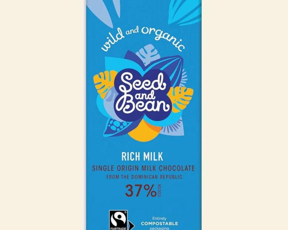 Seed and Bean Rich Milk Chocolate