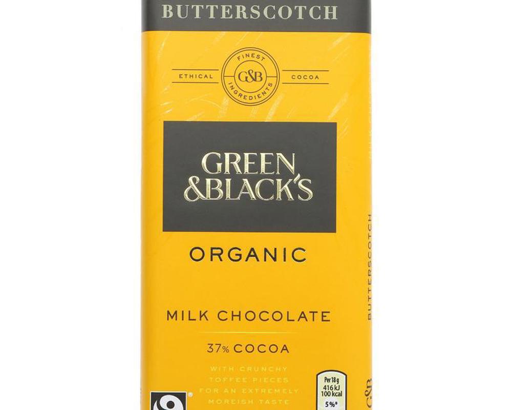 Chocolate Butterscotch (Green & Blacks)