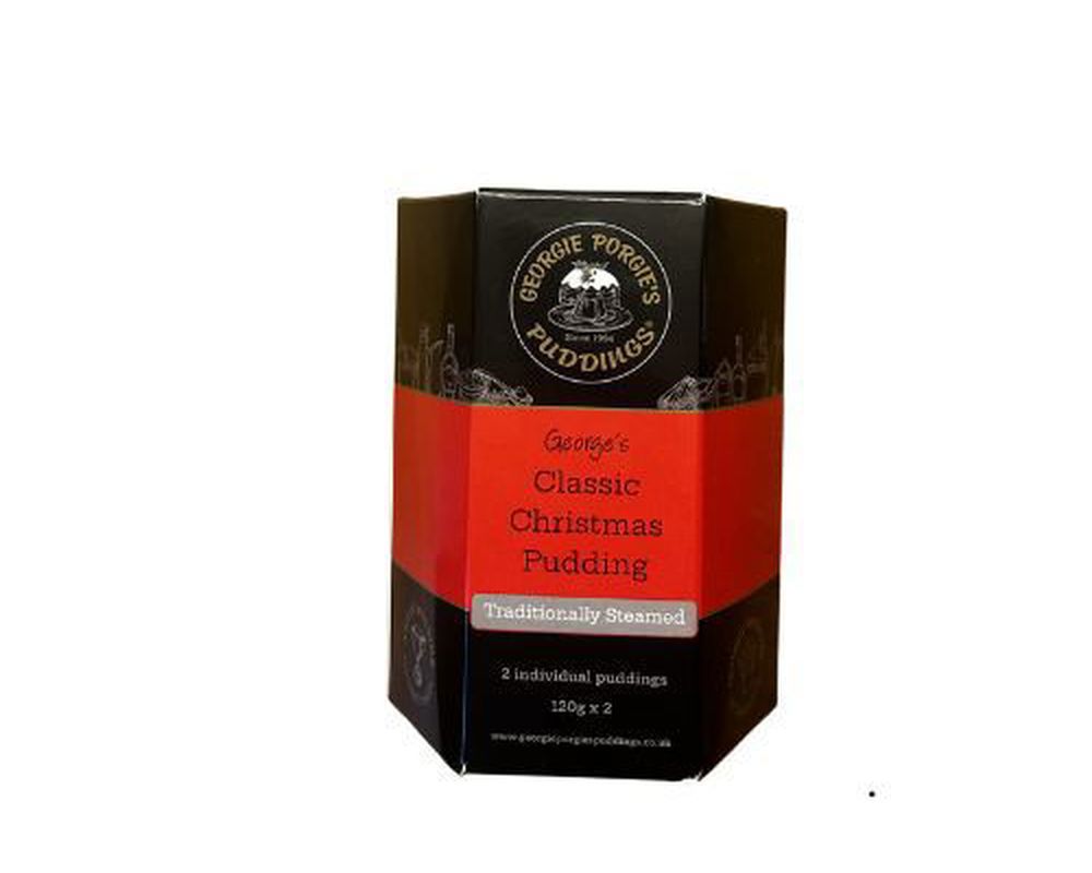 George's Classic Christmas Pudding 2 X 120g