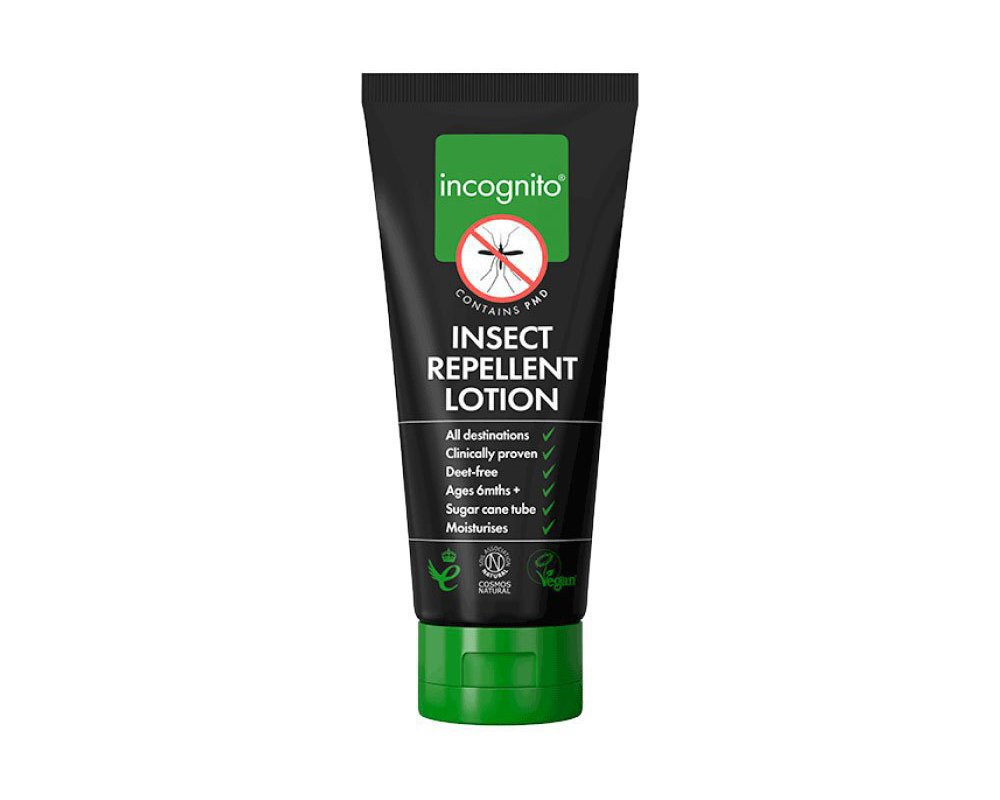 Incognito sunscreen insect repellent