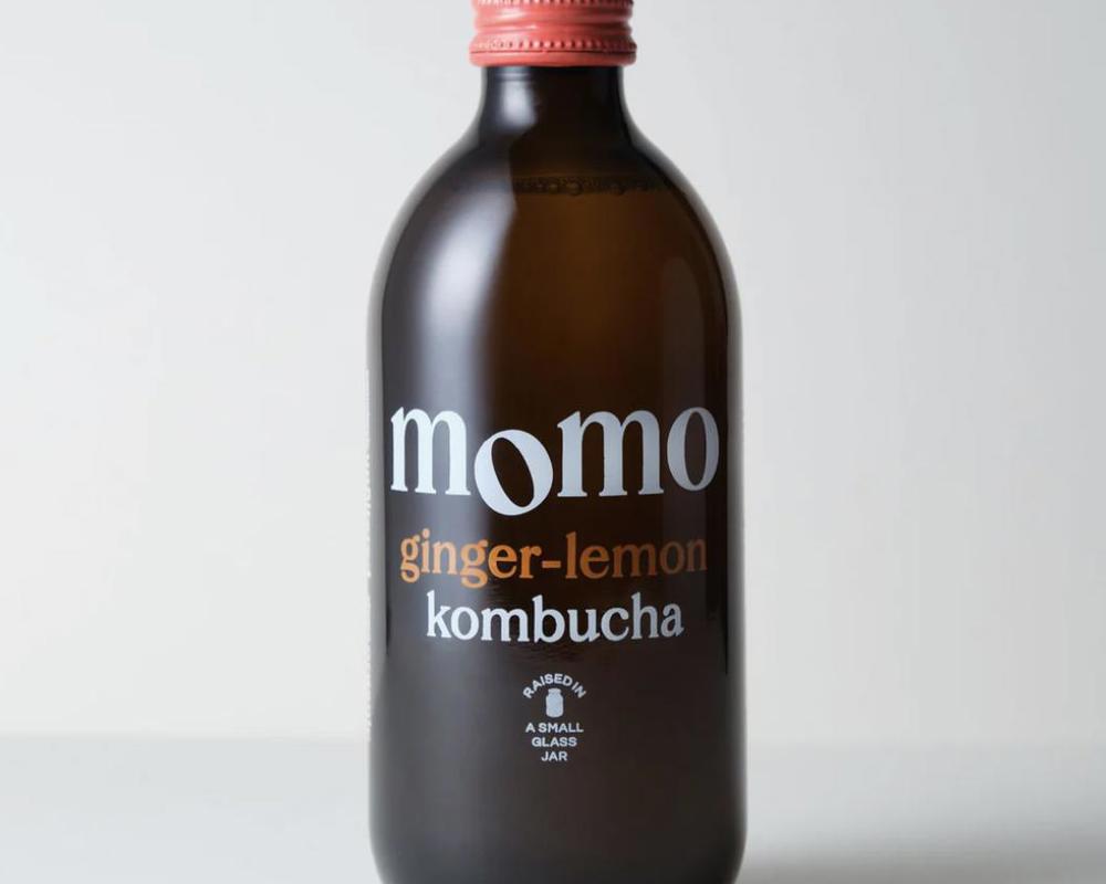 Momo Kombucha Ginger & Lemon