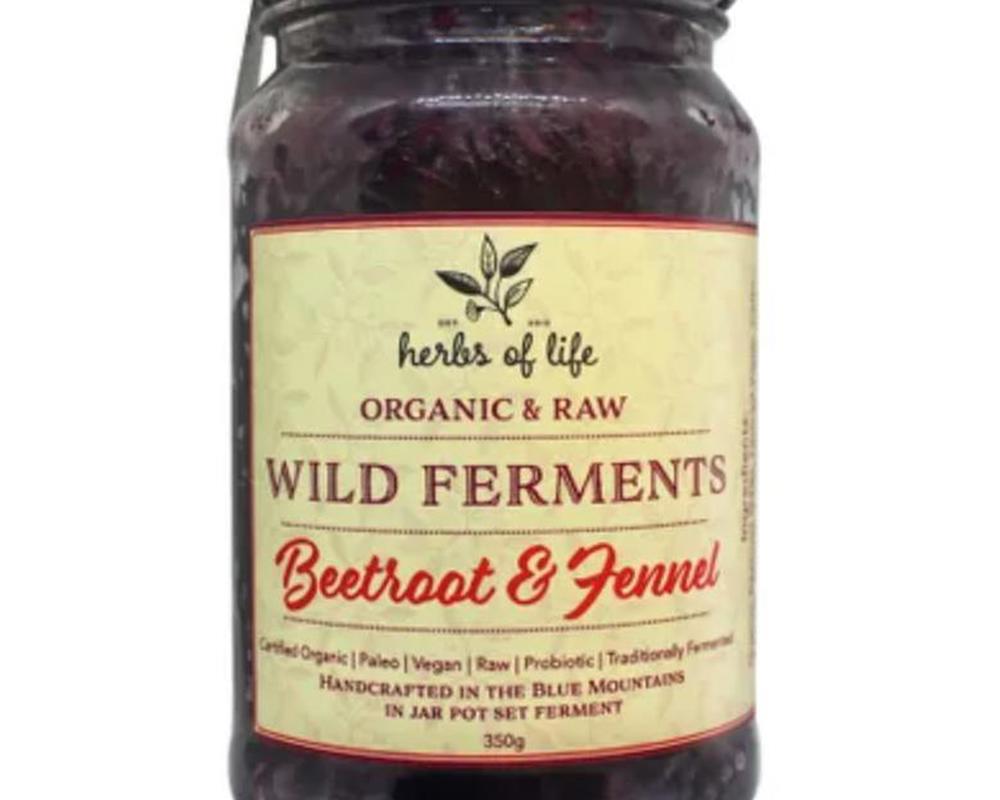 Wild Ferment Organic: Beetroot & Fennel - HL (Esky Required)