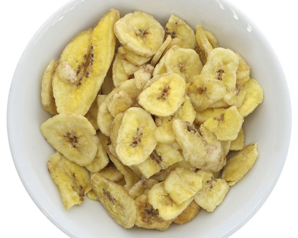 Dried Banana Chips (per 100g)