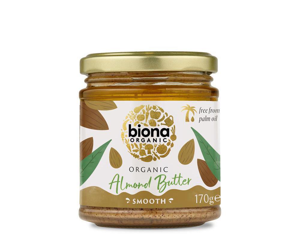 Organic Almond Butter Smooth 170g