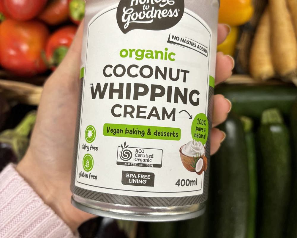 Honest to Goodness Coconut Whipping Cream 400ml