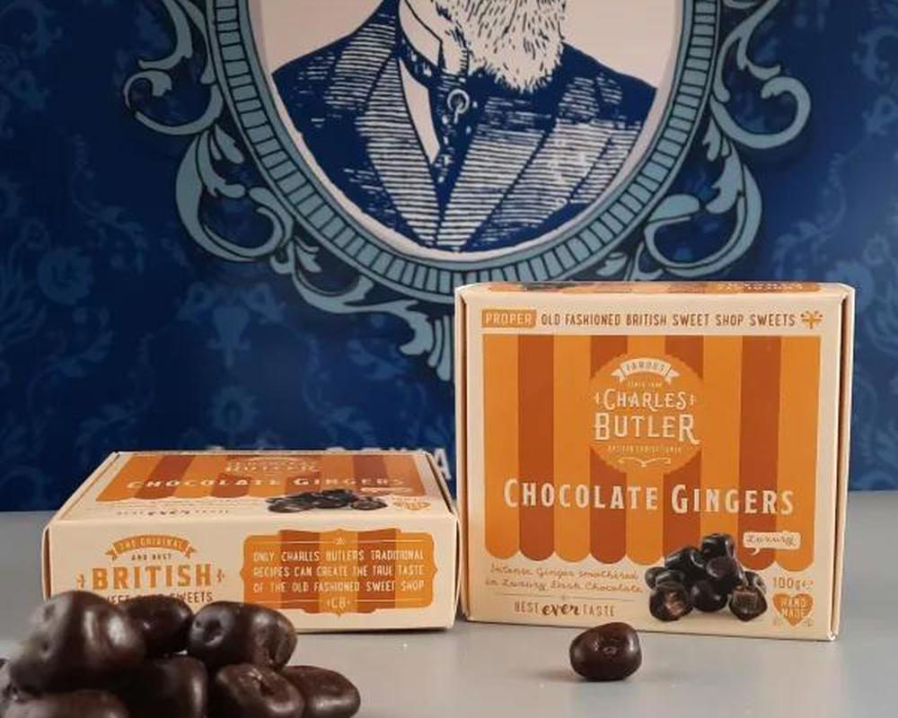 Charles Butler Chocolate Gingers 100g