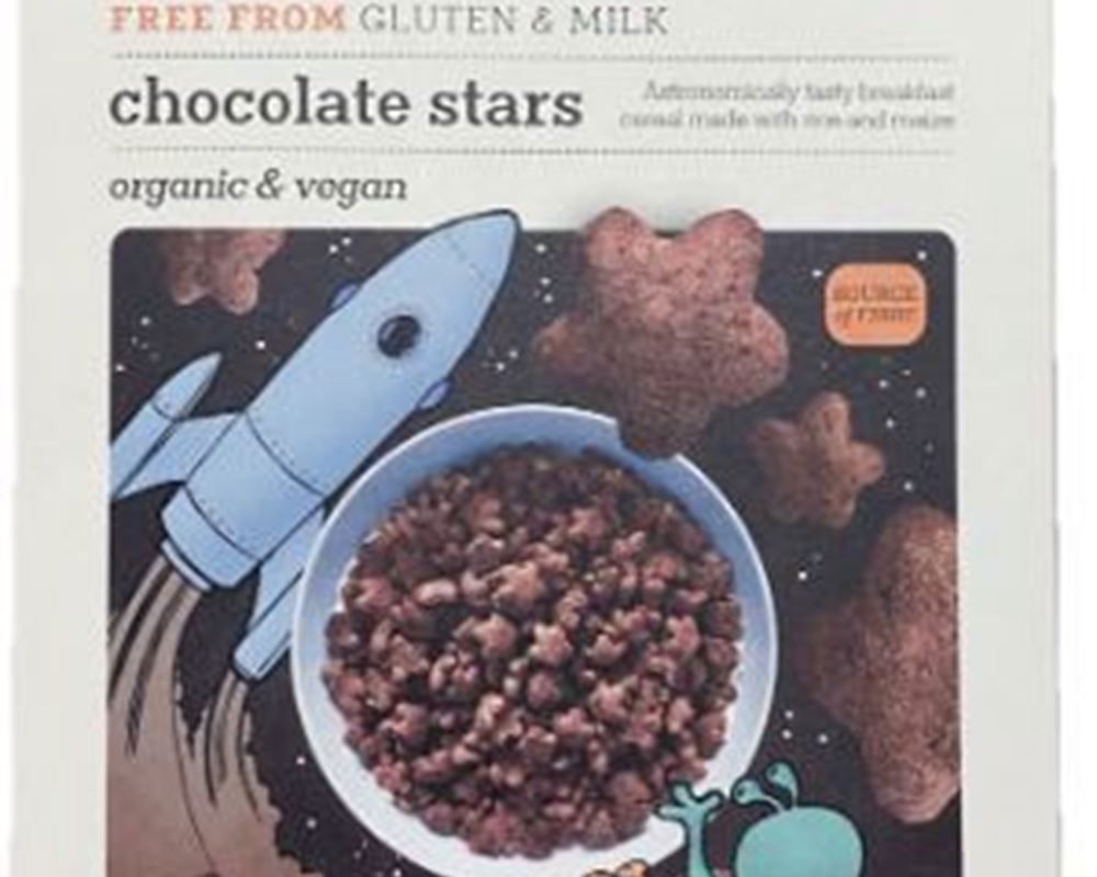 Organic Gluten Free Chocolate Stars - 300G