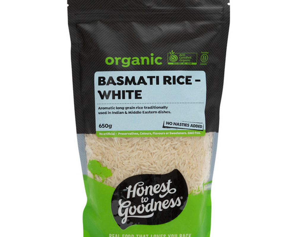 Rice - Basmati - White - Organic - HG