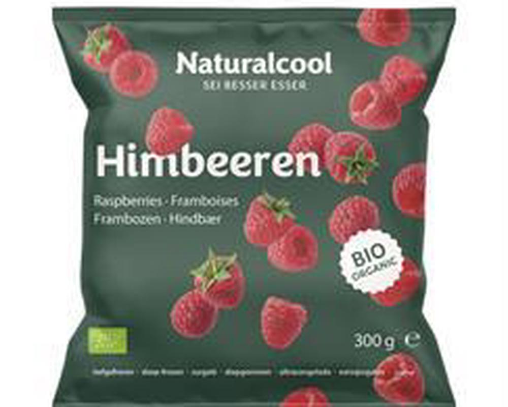 Natural Cool Organic Raspberries 300g