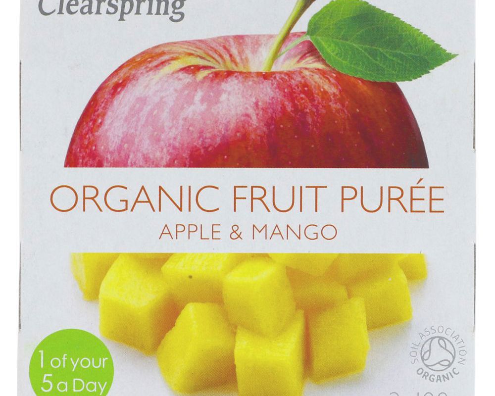 Clearspring Organic Fruit Puree Apple & Mango