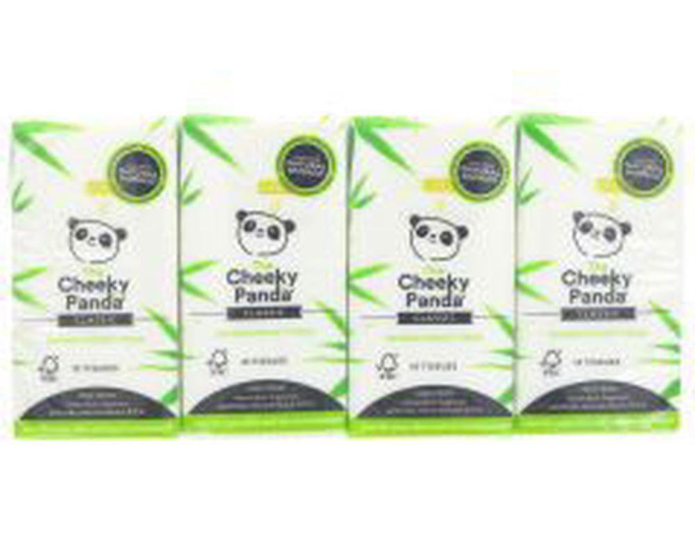 Cheeky Panda Pocket Tissues 4pack