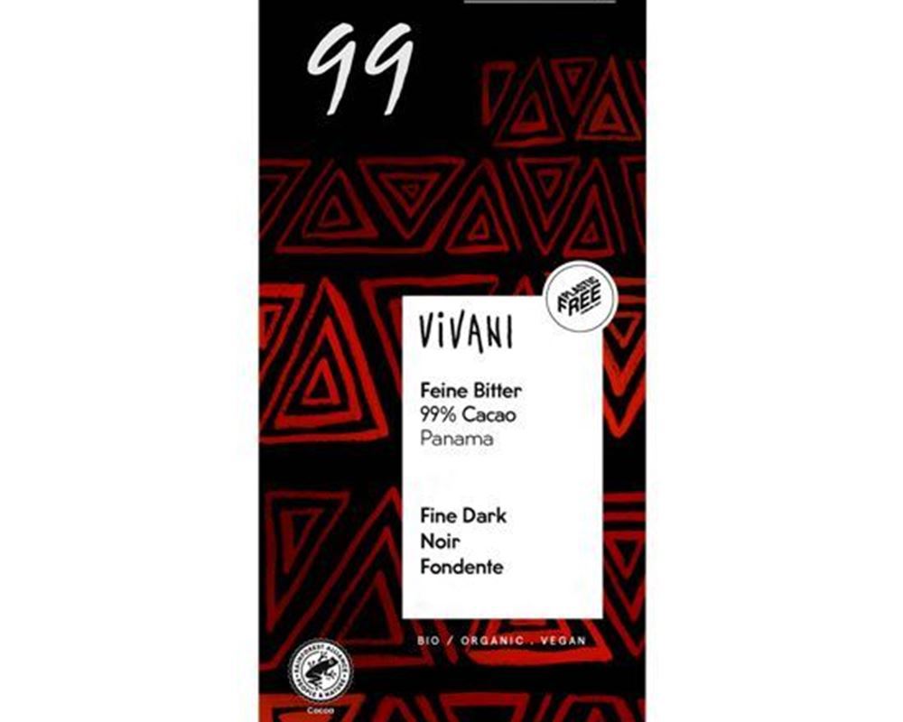 Vivani Organic Fine Dark 99% Chocolate