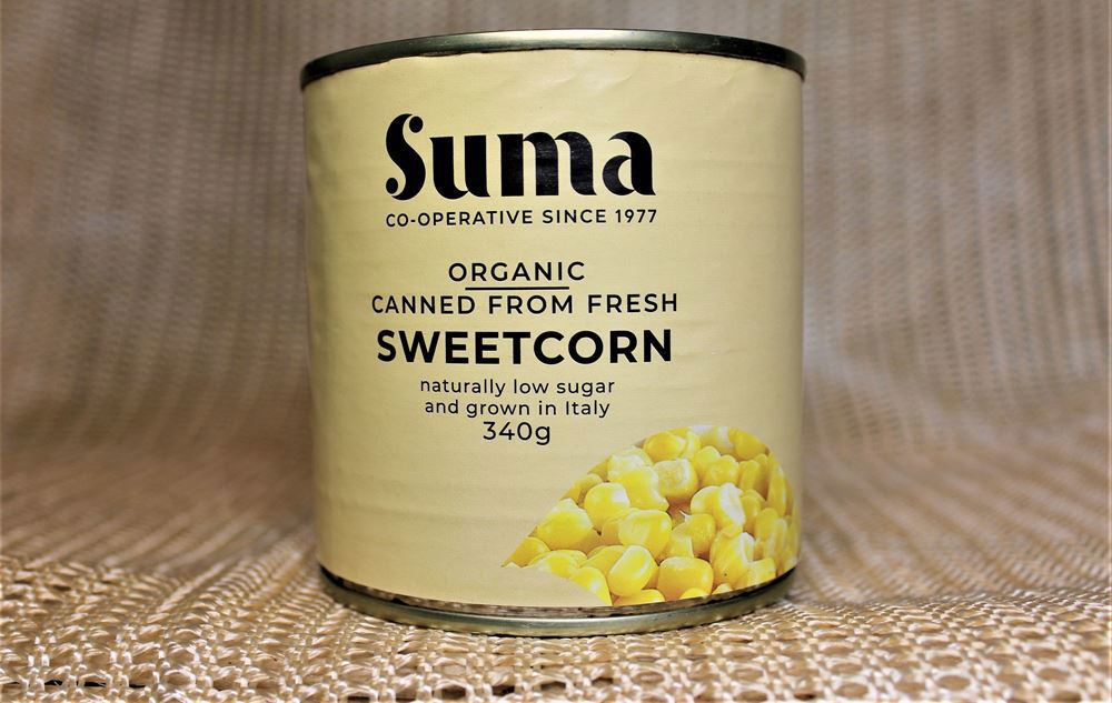 Organic Tinned Sweetcorn