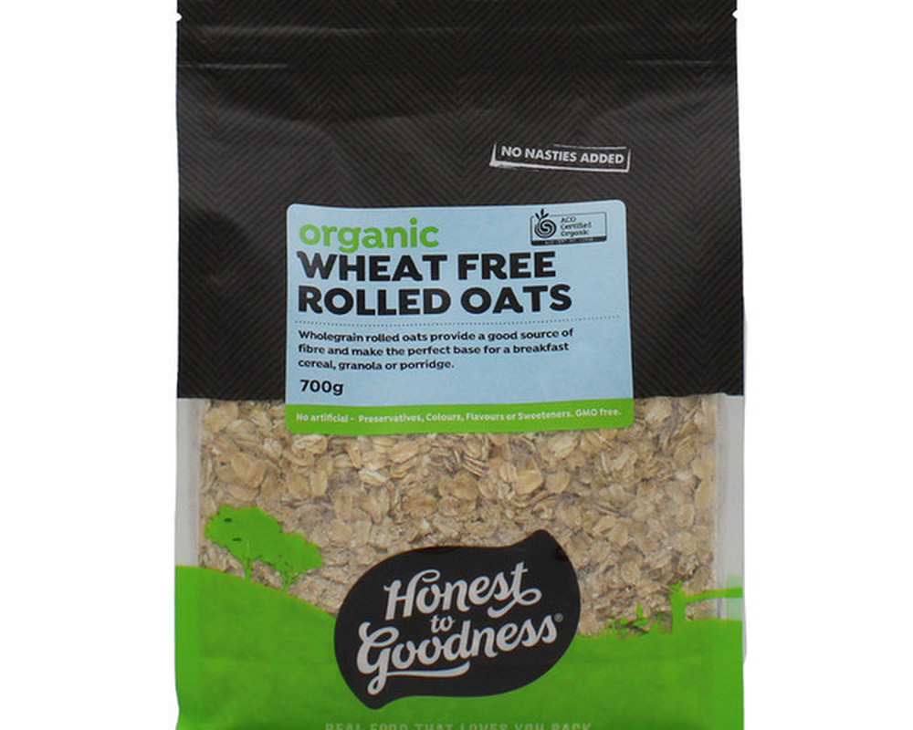 Oats - Rolled - Organic - Wheat Free - HG