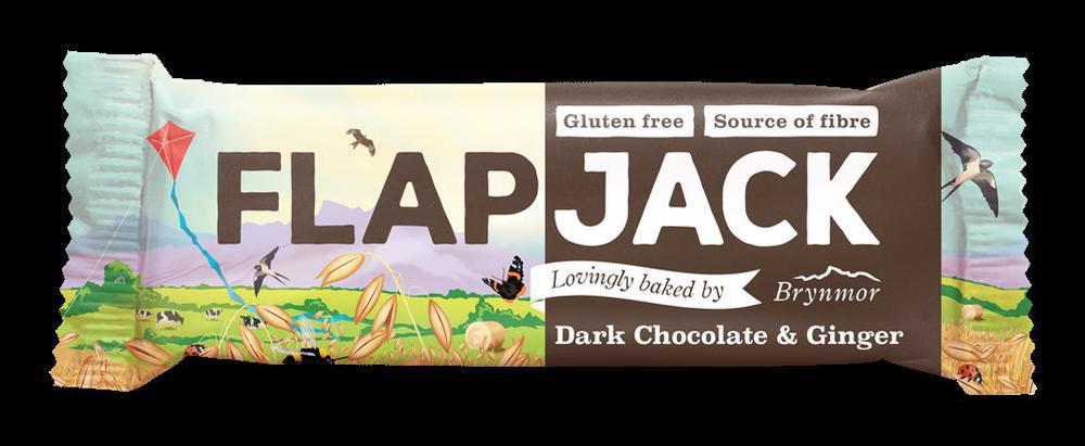 Brynmor Dark Chocolate & Ginger Flapjack