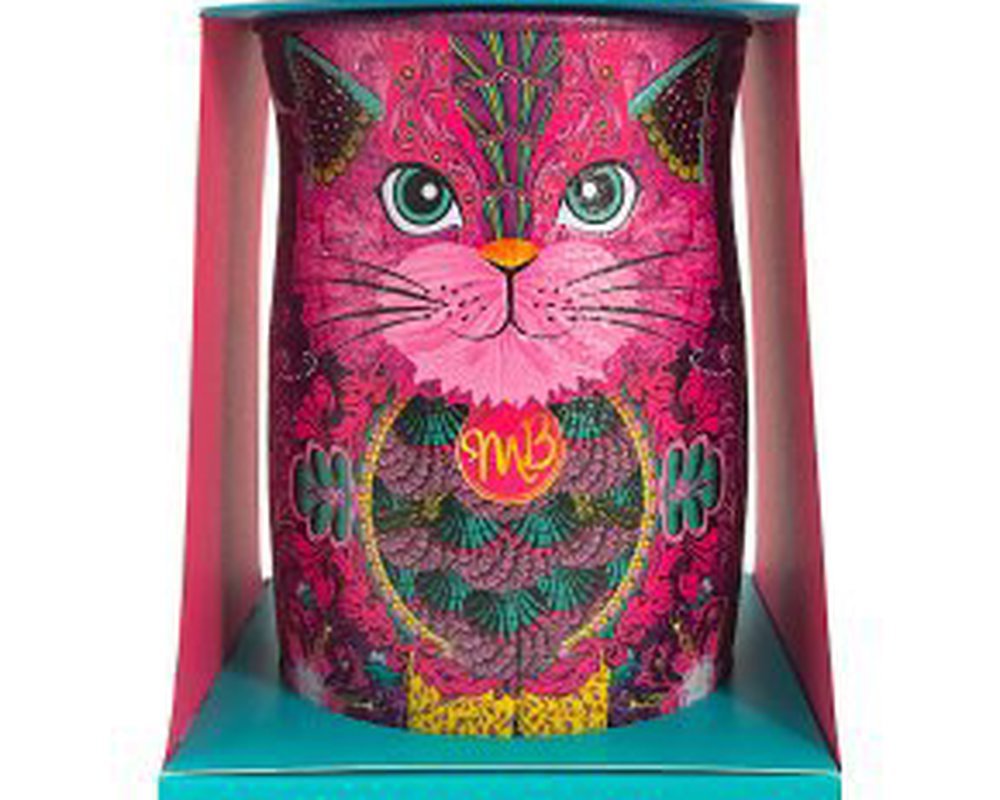 Monty Bojangles Persian Pink Cat Truffle Tin