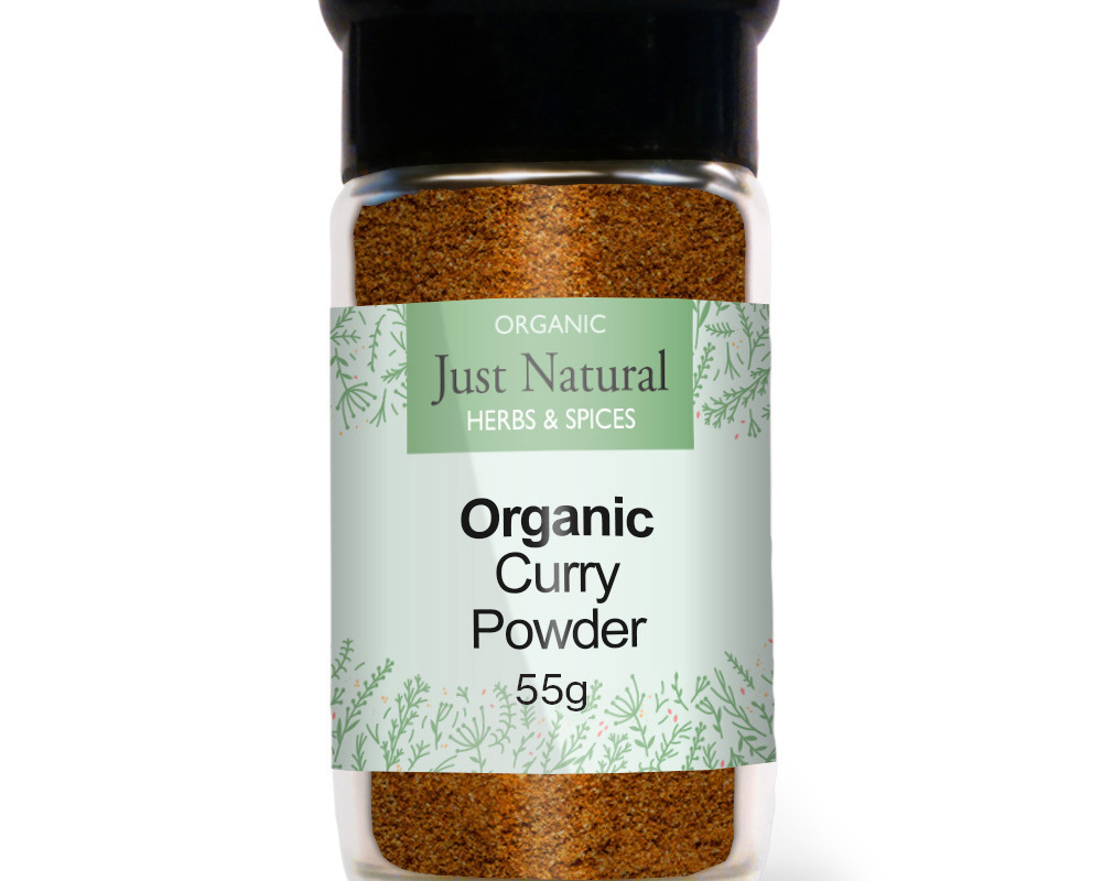 Organic Curry Powder (Glass Jar) - 55g