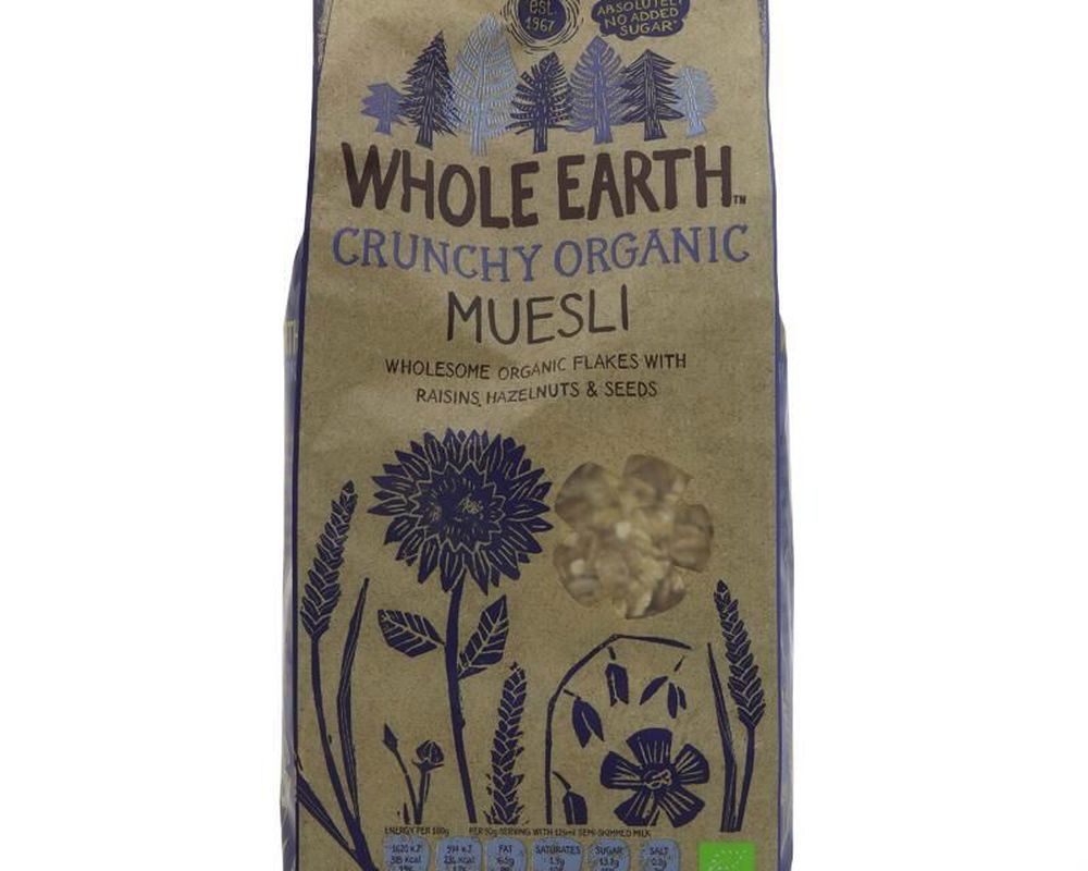 Muesli Crunchy 750g (Whole Earth)