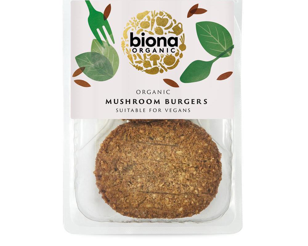 Organic Mushroom Burgers 150g