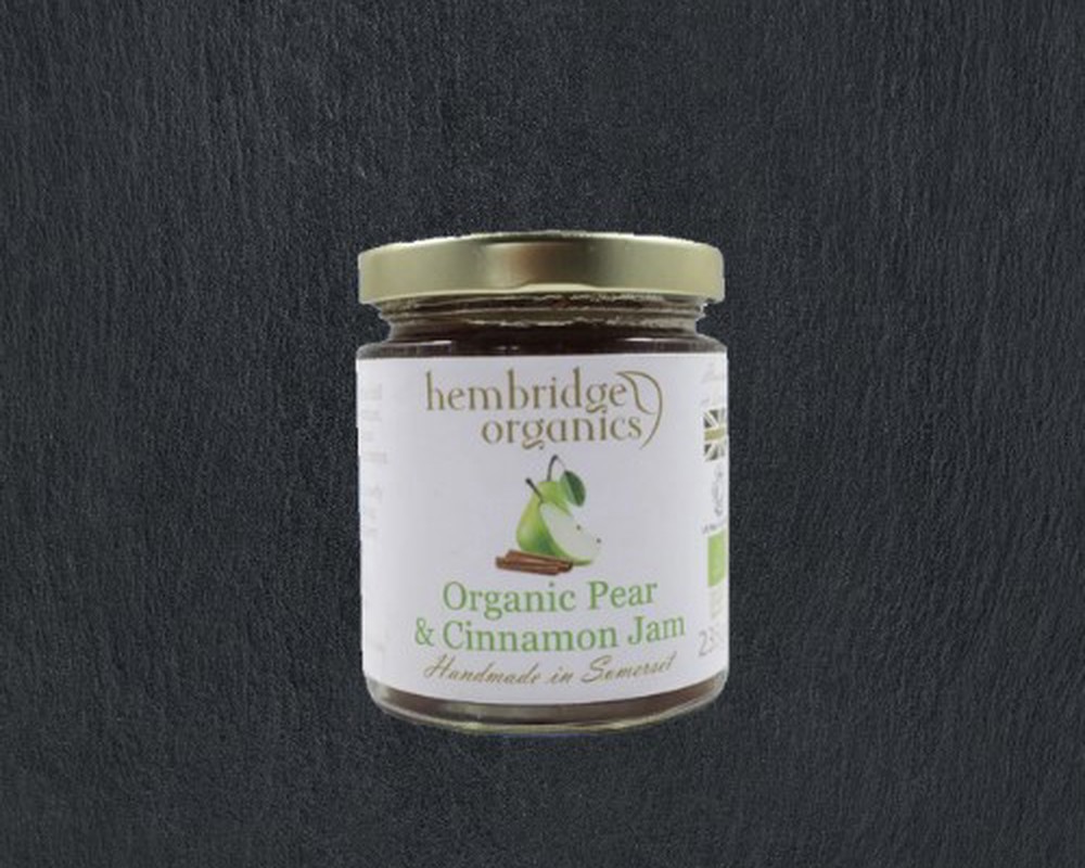 Organic Pear and Cinnamon Jam