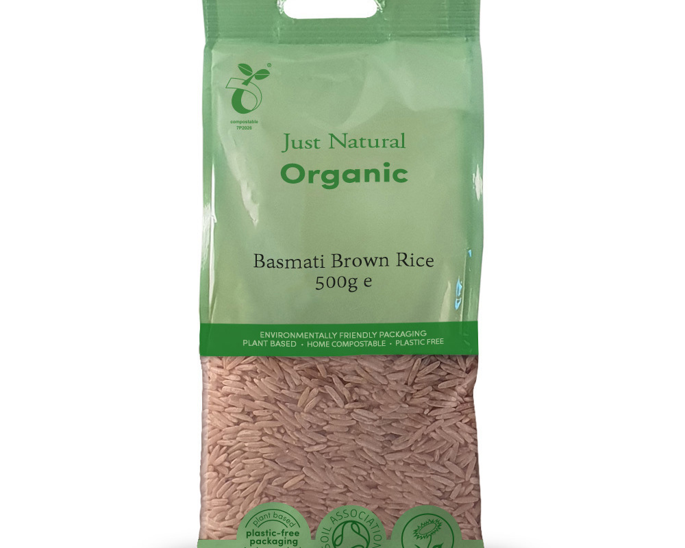 Organic Basmati Brown Rice - 500g