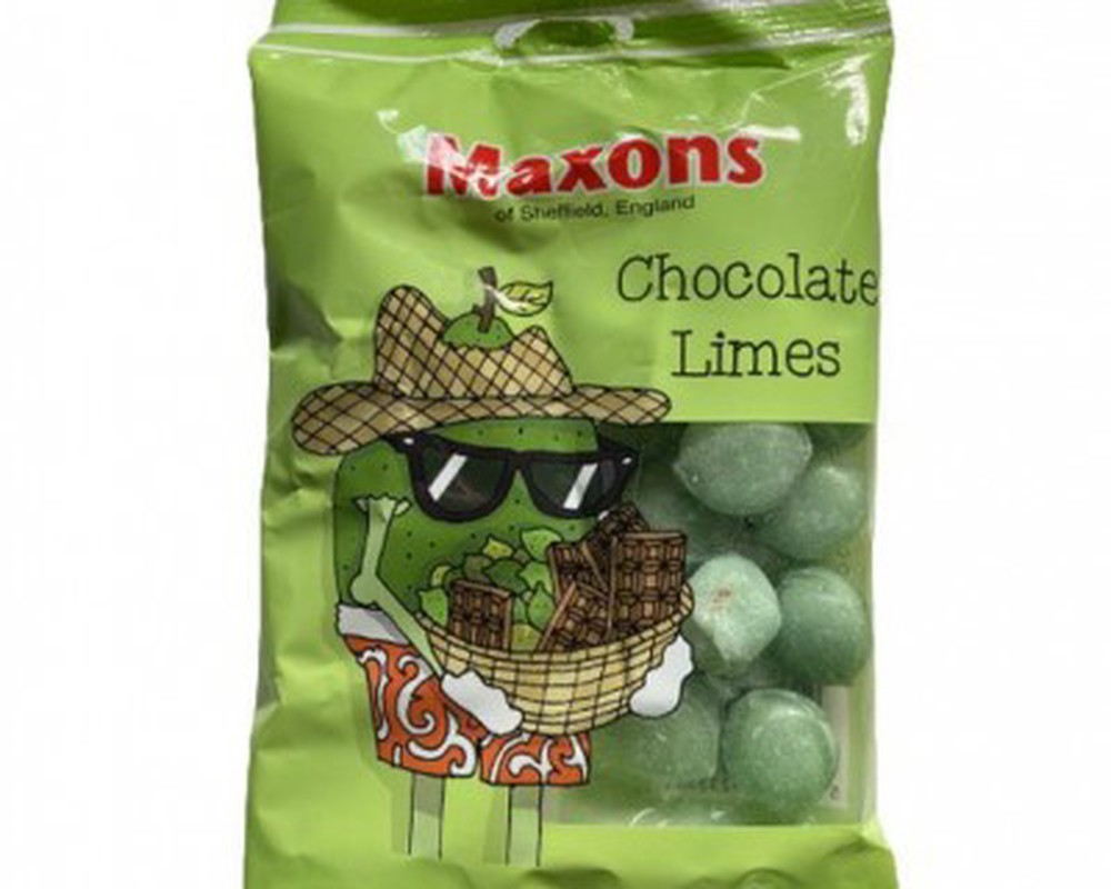 Maxons Chocolate Limes Bag 250g