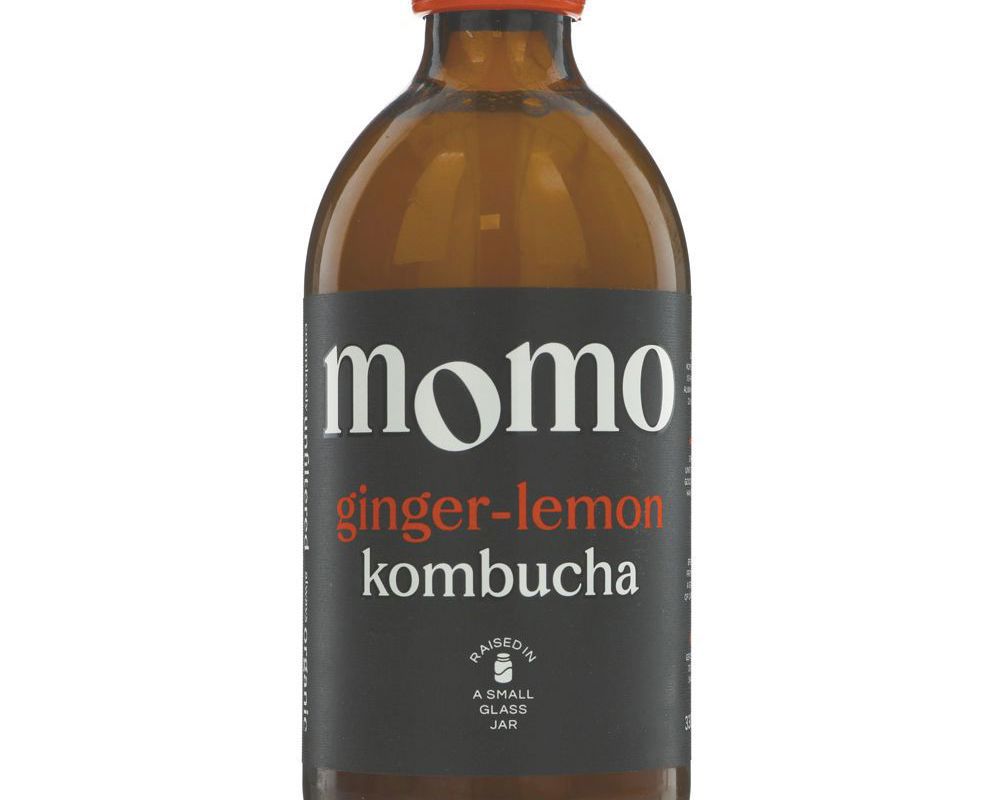 Momo Kombucha Ginger & Lemon Kombucha 330ml