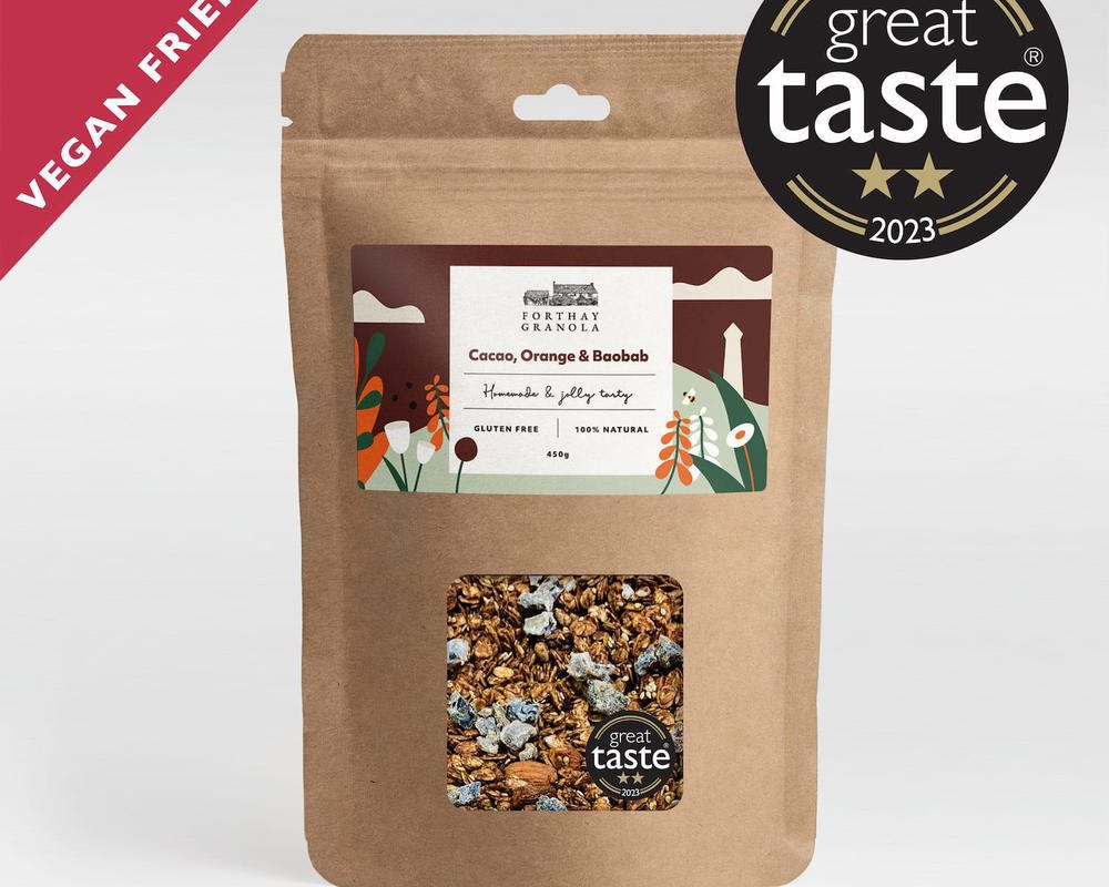 Cacao, Orange & Baobab Granola