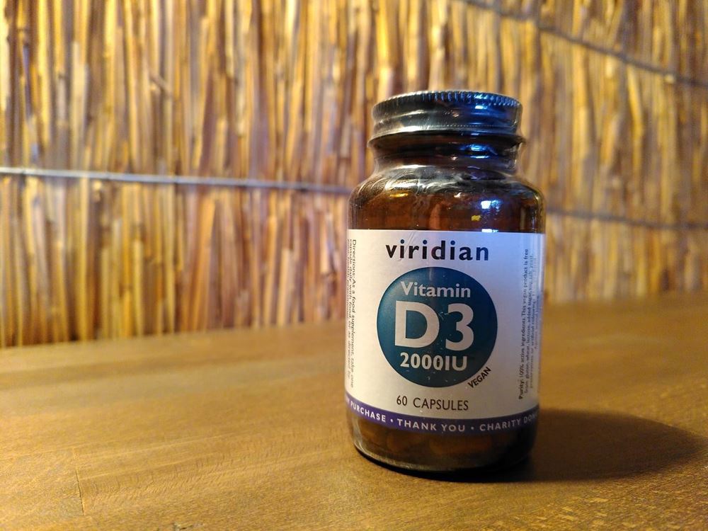 Viridian Vitamin D3 2000iu