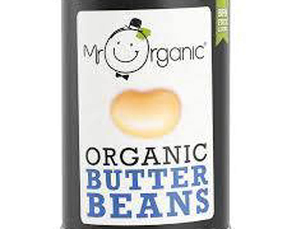 Mr Organic Butter Beans in tins