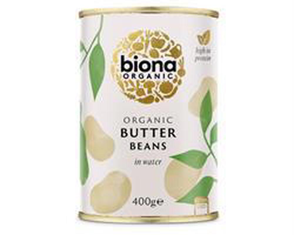 Biona Butter Beans in tins