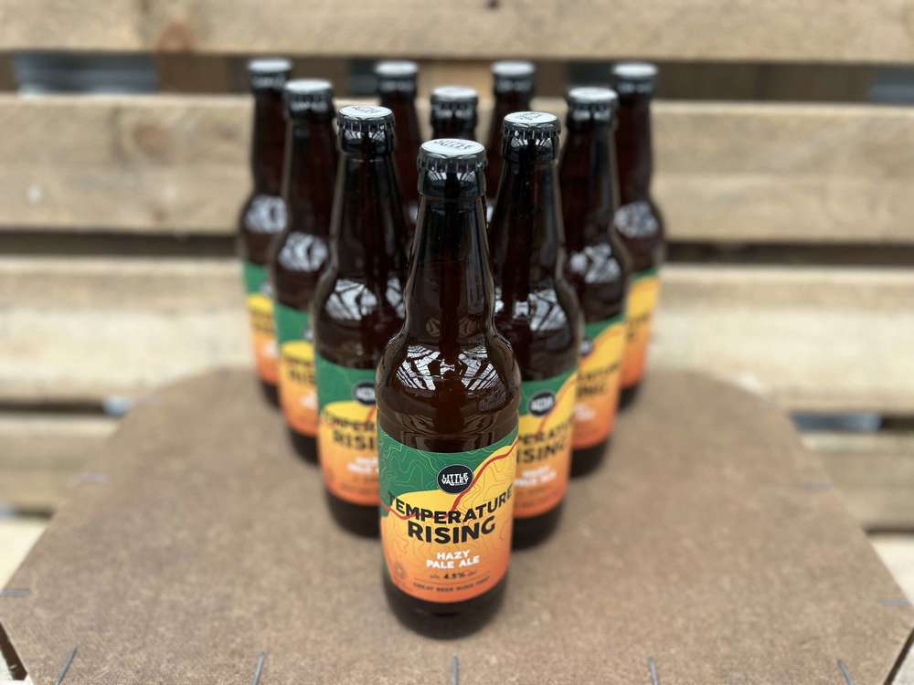 Case of 12 x 500ml Temperature Rising Hazy Pale