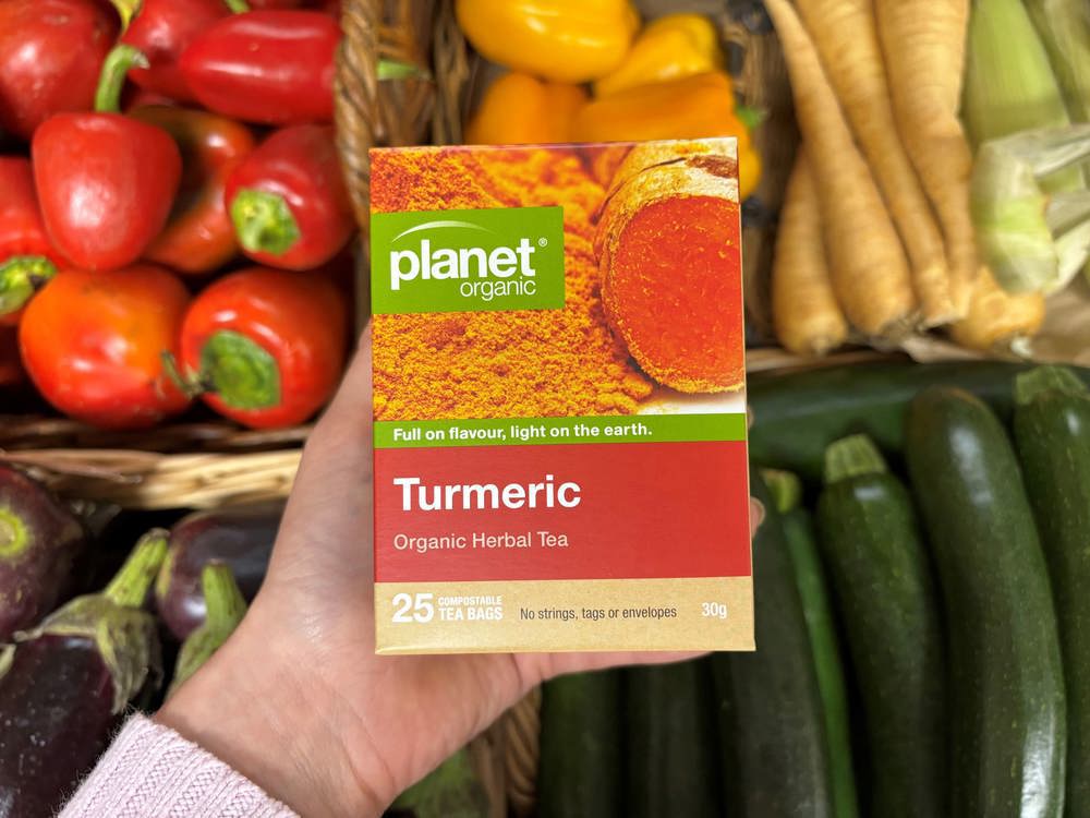 Planet Organic Tea 25 Bags Turmeric