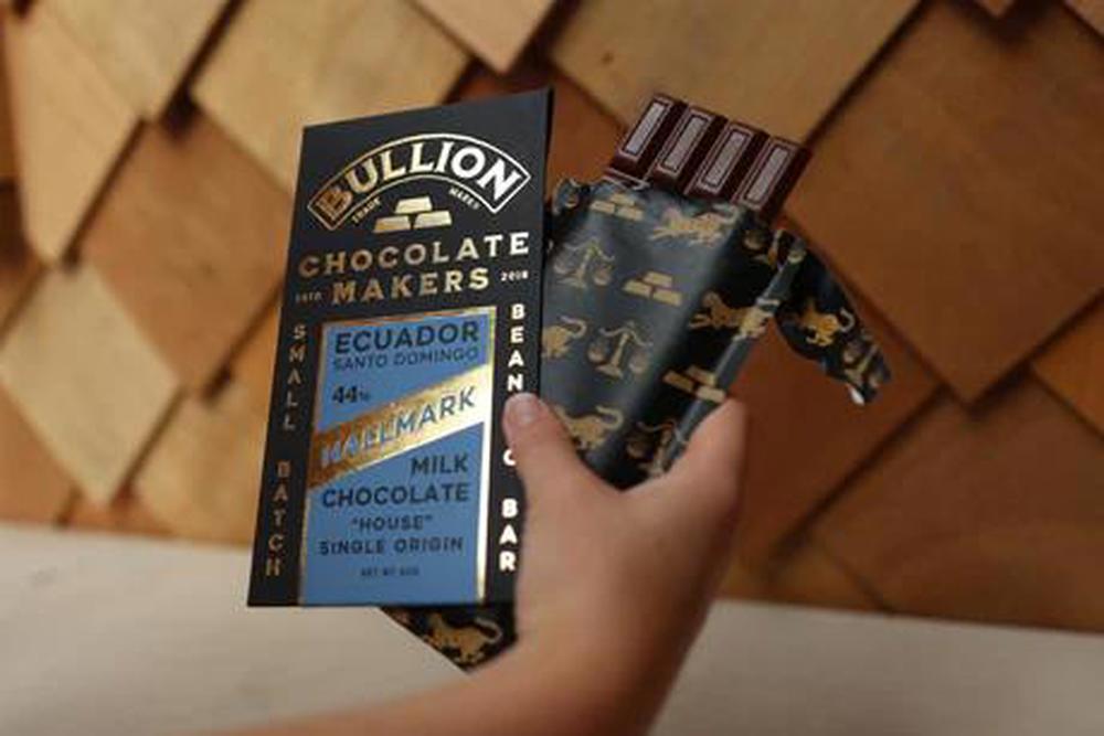 Bullion Hallmark Milk Chocolate 44%