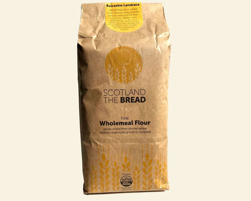 Scotland the Bread Wheat Wholemeal Flour (Balkaskie Landrace)