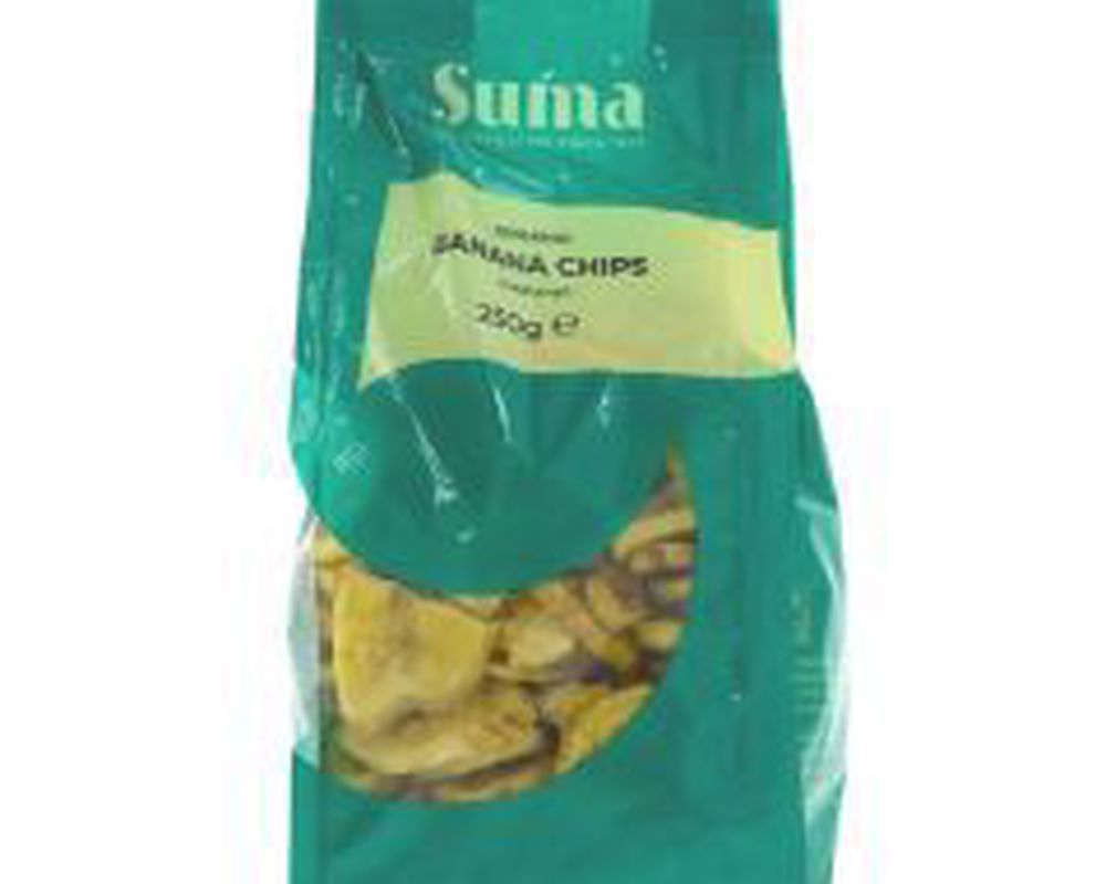 Suma Organic Banana Chips (250g)