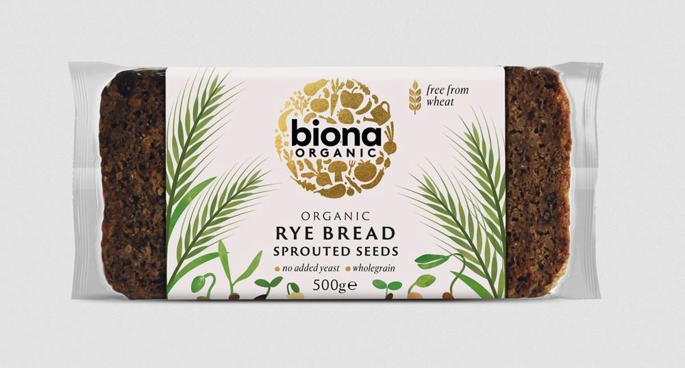 Biona Organic Rye Bread Sprouted Seeds