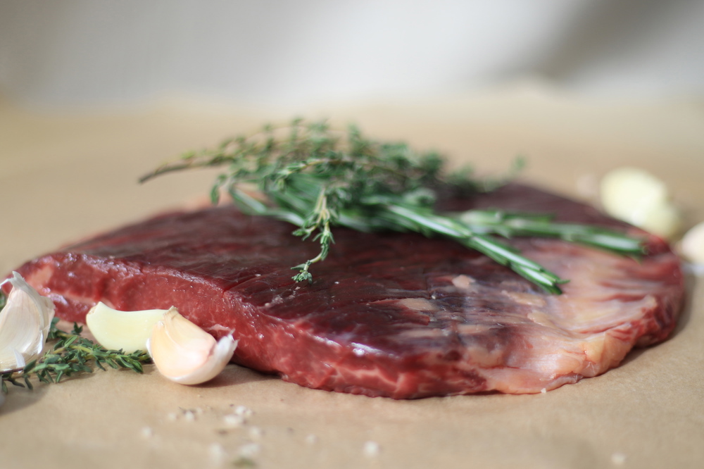 White Park Beef: Flat Iron Steak (approx 400g)