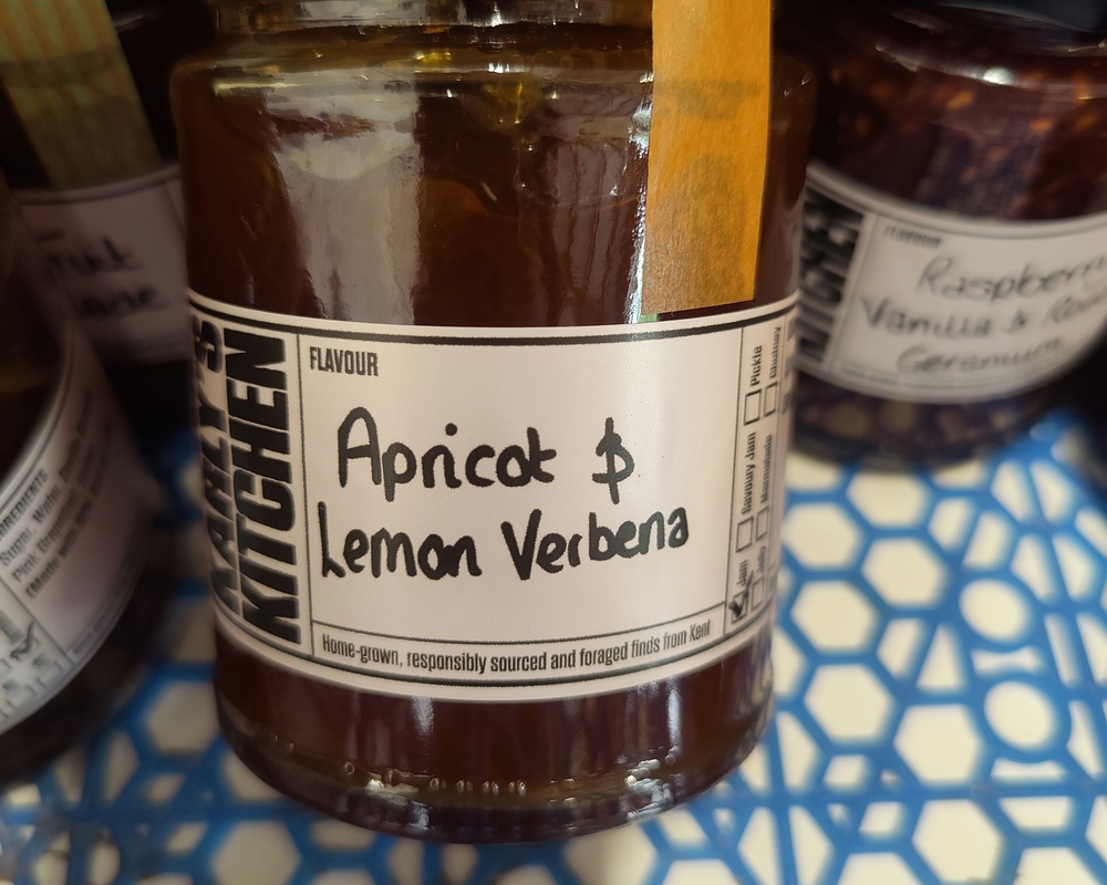 Apricot and Lemon Verbena Jam
