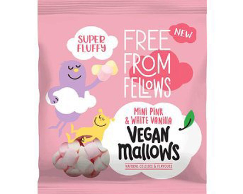 Mini Pink & Whites Vegan Mallows