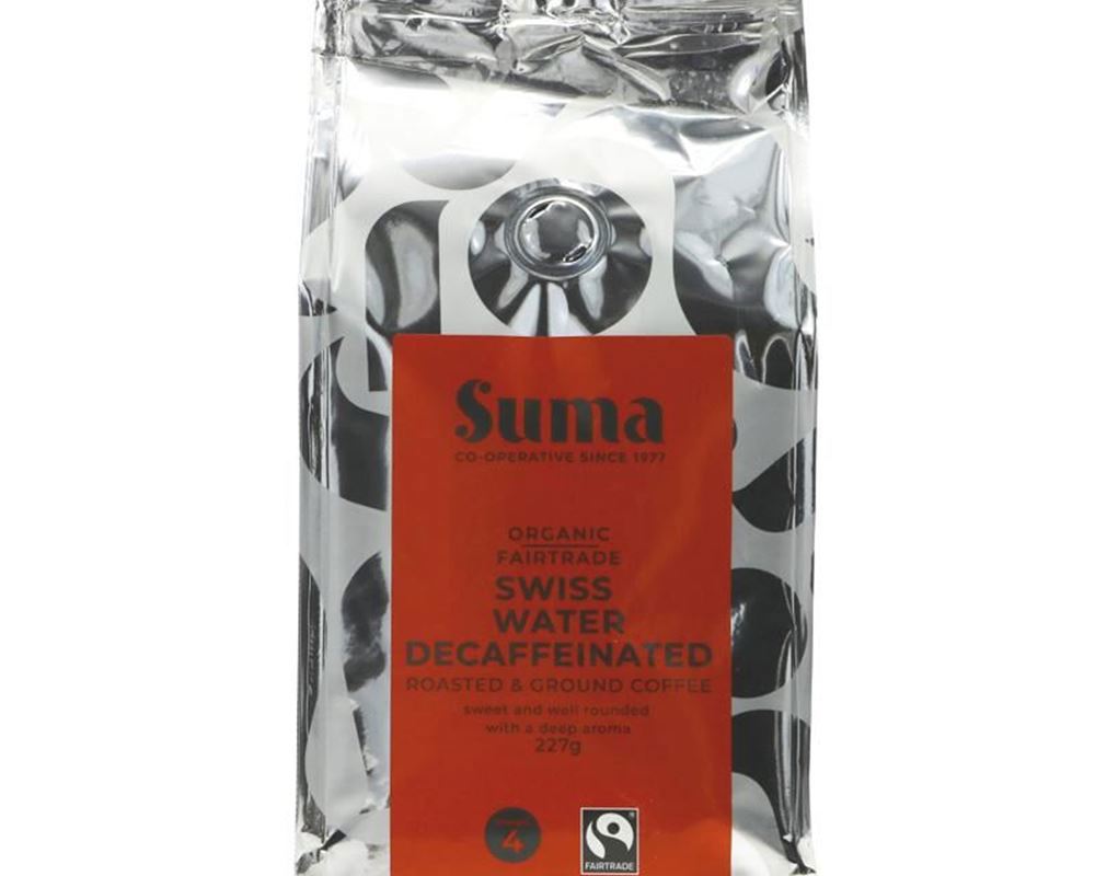(Suma) Coffee - Ground Decaf Swiss Water 227g