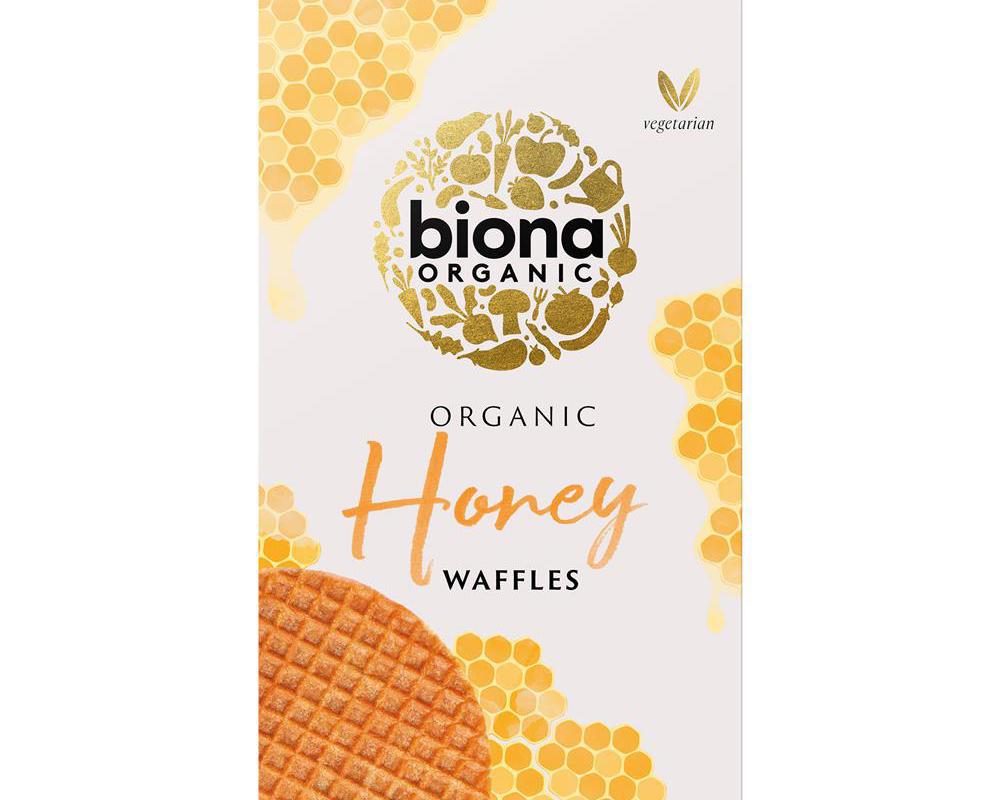 Organic Honey Waffles 175g